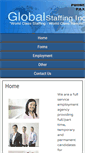 Mobile Screenshot of globalstaffinginc.com